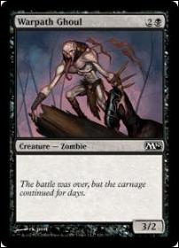 Magic the Gathering: 2010 Core Set (Base Set) card 120-B Warpath Ghoul (Foil)
