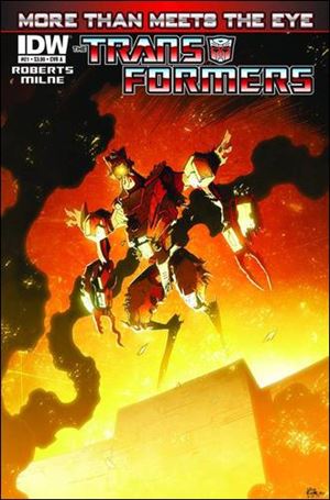 Transformers: More Than Meets the Eye (2012) issue 21-B Nick Roche Cover