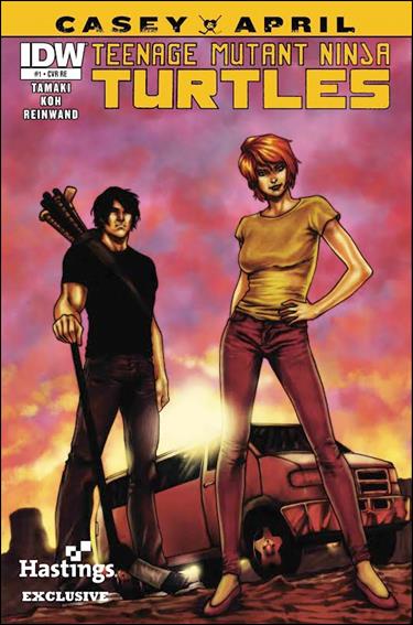 Teenage Mutant Ninja Turtles: Casey and April issue 1-C Brent Peeples Hastings Cover