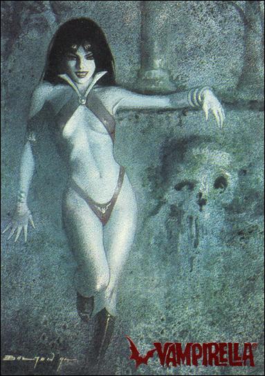 Visions of Vampirella card 47 Who am I? What am I?