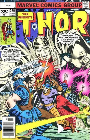Thor (1966) issue 260-B 35 Cent Price Cover 