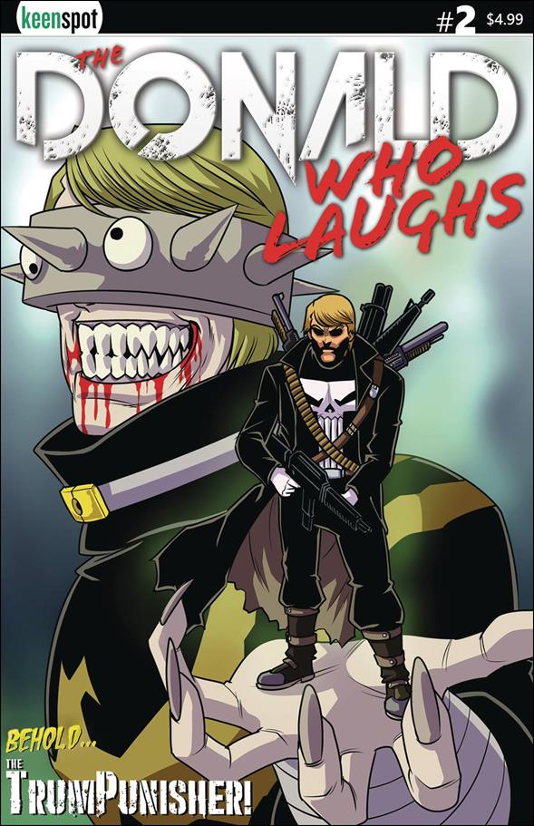 Donald Who Laughs issue 2 TrumPunisher Cover