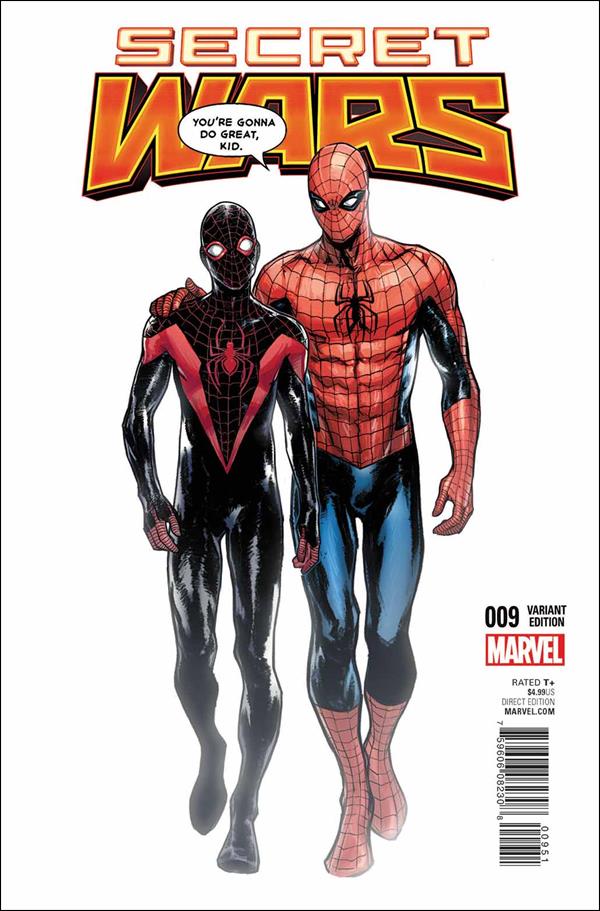 Secret Wars issue 9-D Sara Pichelli 1:25 Cover