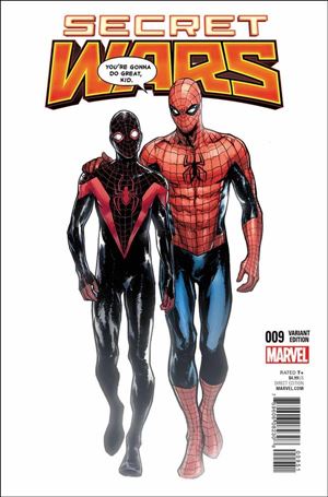 Secret Wars issue 9-D Sara Pichelli 1:25 Cover