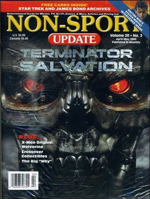 Non-Sport Update (2009) issue 2 Polybagged w / Promo Cards and Price Guide