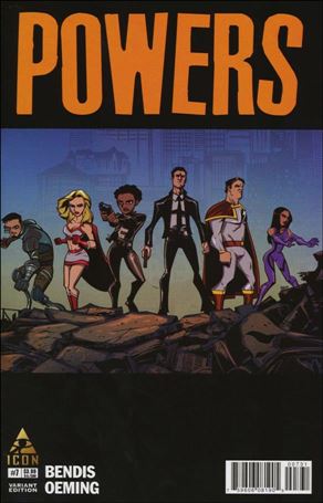 Powers (2015) issue 7-B Michael Avon Oeming Alternate Cover