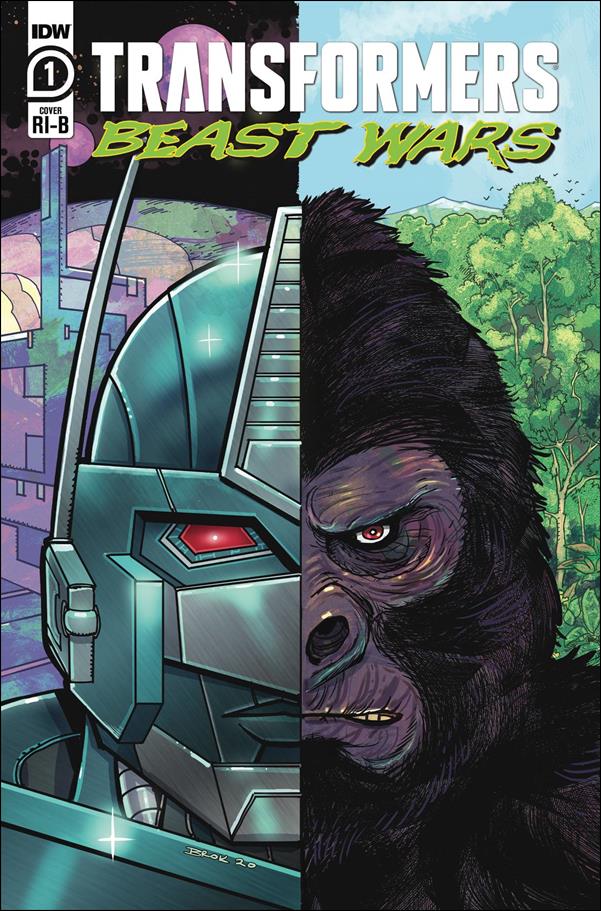 Transformers: Beast Wars issue 1-D Nick Brokenshire 1:25 Cover