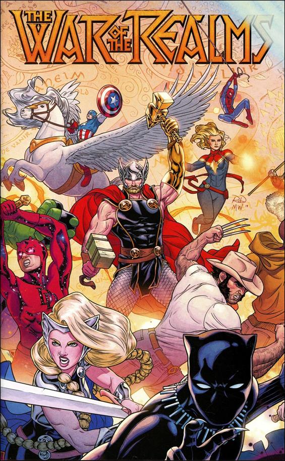 War of the Realms issue 1-E Russell Dauterman Wraparound Gatefold Cover
