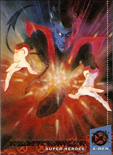 1994 Fleer Ultra X-Men (Base Set) card 17 Nightcrawler