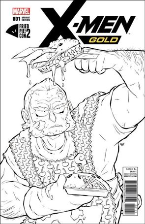 X-Men: Gold issue 1-P Ian McGinty Fried Pie Sketch Cover
