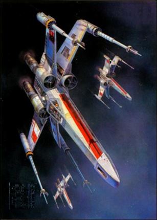 Star Wars Galaxy: Series 5 (Base Set) card 83 Red Squadron