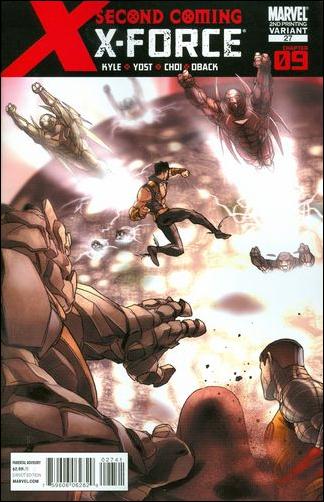 X-Force (2008) issue 27-D Mike Choi Cover (2nd Printing)