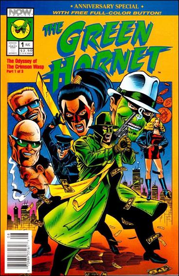 Green Hornet: Anniversary Special issue 1 Polybagged w/ Button