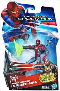 Amazing Spider-Man (2012) figure 15 Night Mission Spider-Man (Concept Series)