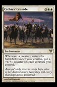 Magic the Gathering: Avacyn Restored (Base Set) card 10 Cathars' Crusade