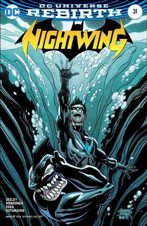 Nightwing (2016) issue 31-B Casey Jones Cover