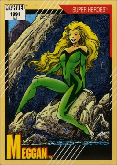 Marvel Universe: Series 2 (Base Set) card 37 Meggan