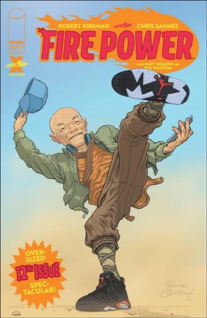 Fire Power issue 12-B Frank Quitely Cover