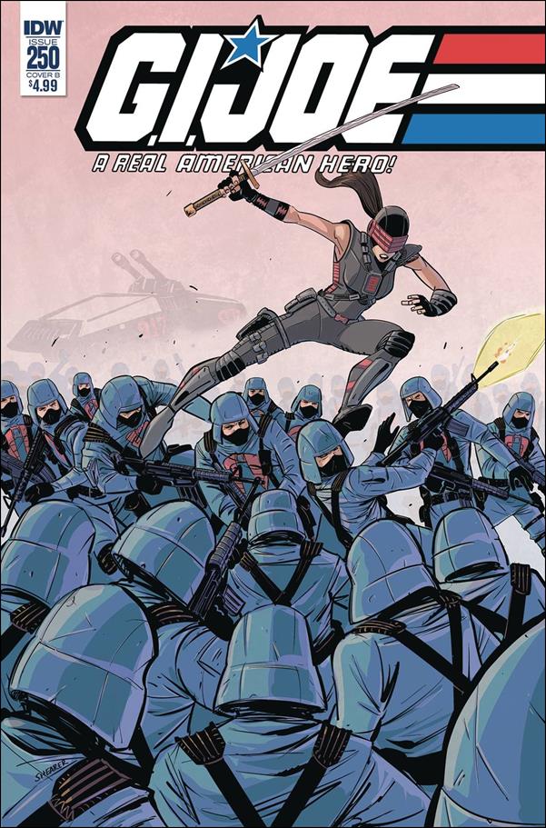 G.I. Joe: A Real American Hero issue 250-B Brian Shearer Cover