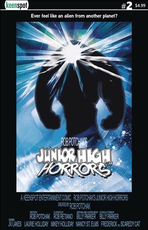 Junior High Horrors issue 2-B The Thing Parody Cover