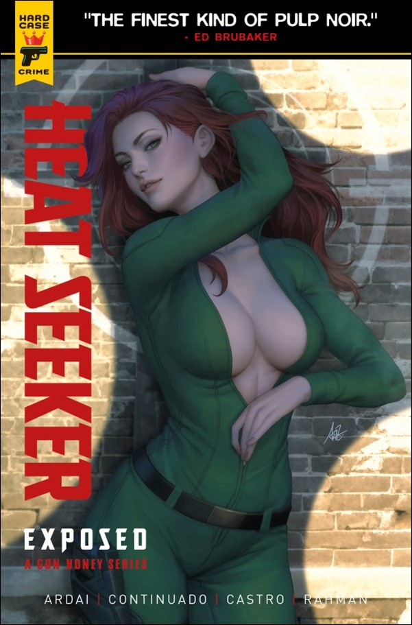 Heat Seeker: Exposed issue 1-F Stanley "Artgerm" Lau Foil Cover