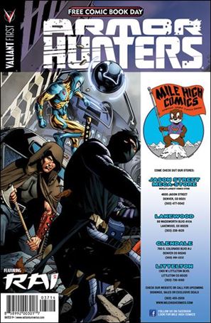 Valiant FCBD 2014 Armor Hunters Special issue nn-CI Mile High Comics Cover