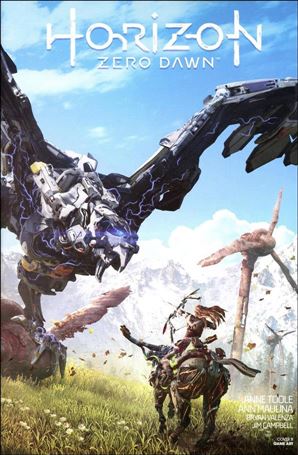 Horizon: Zero Dawn issue 1-B Game Art Wraparound Cover