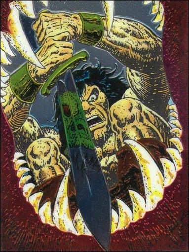 Conan III (Base Set) card 81 In the Jaws of Grothnok