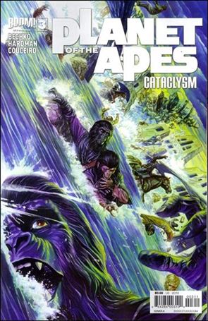 Planet of the Apes: Cataclysm issue 3 Alex Ross Cover