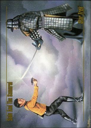Star Trek Master Series: Series 1 (Base Set) card 63 Sulu and the Samurai