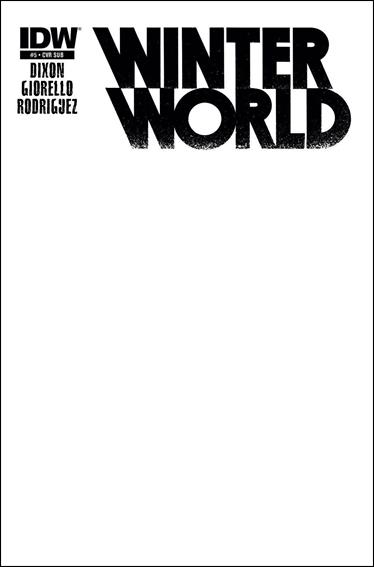 Winterworld (2014) issue 5-B Blank Subscription Cover