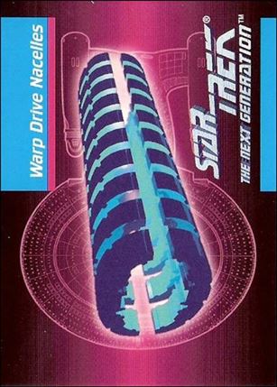 Star Trek: The Next Generation - Inaugural Edition (Base Set) card 104 Warp Drive Nacelles 