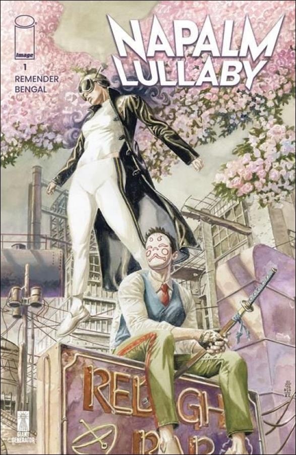 Napalm Lullaby issue 1-C  JG Jones Cover