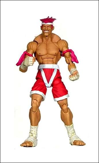 Street Fighter (Round 3) figure 1-B Adon (Red and White)