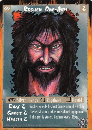 Rage Limited (Base Set) card 221 Roshen One-Arm 