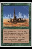 Magic the Gathering: 5th Edition (Base Set) card 287 Crumble