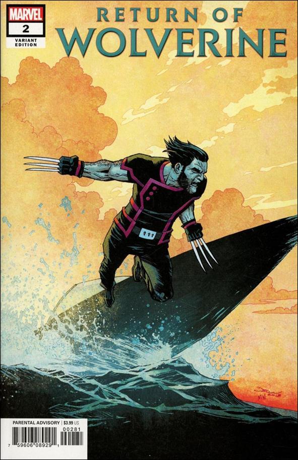 Return of Wolverine issue 2-B Declan Shalvey Cover
