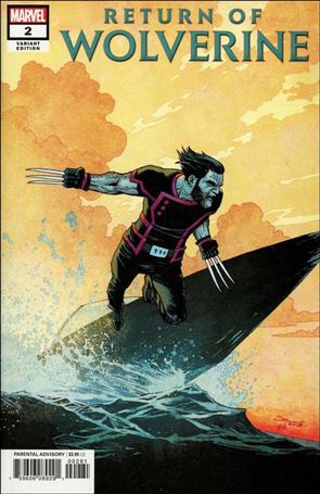 Return of Wolverine issue 2-B Declan Shalvey Cover