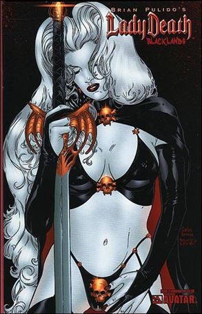 Brian Pulido's Lady Death: Blacklands issue 2-C Carlos Ferreira Cover