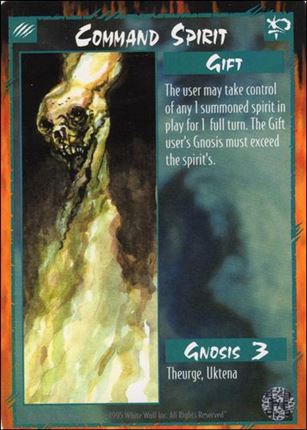 Rage Limited (Base Set) card 49 Command Spirit 