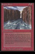 Magic the Gathering: Limited Edition Beta (Base Set) card 169 Raging River