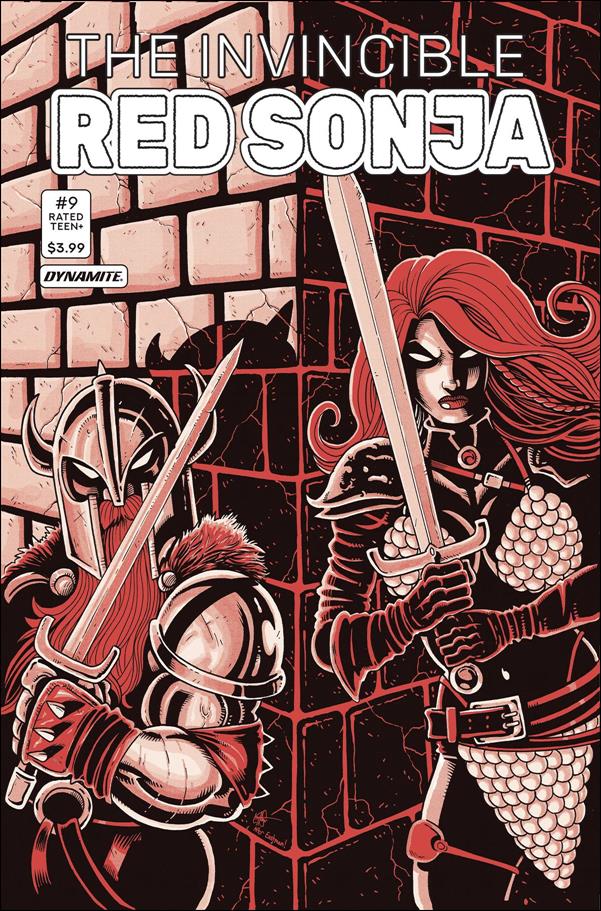 Invincible Red Sonja issue 9-F Ken Haeser Cover