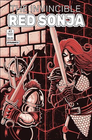 Invincible Red Sonja issue 9-F Ken Haeser Cover