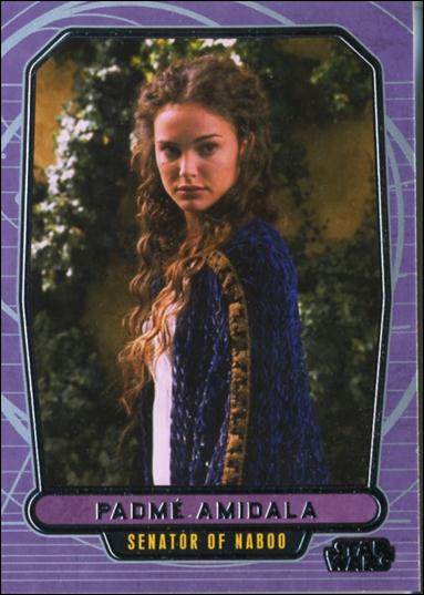Star Wars Galactic Files (Base Set) card 35 Padme Amidala Senator of Naboo
