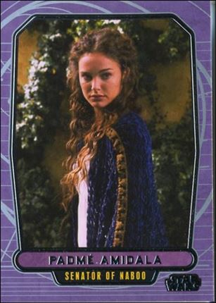 Star Wars Galactic Files (Base Set) card 35 Padme Amidala Senator of Naboo