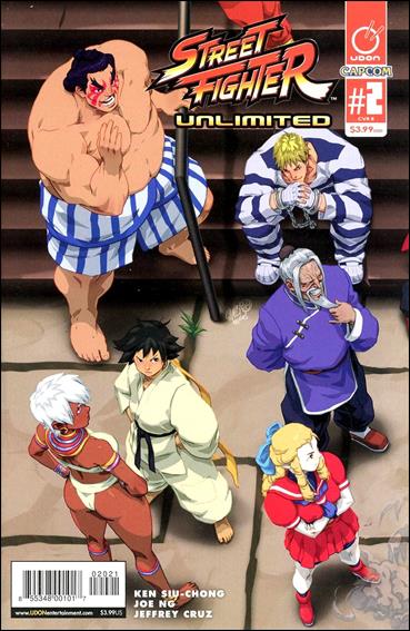 Street Fighter Unlimited issue 2-B Jeffrey "Chamba" Cruz Ultra Jam Cover