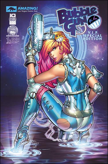 BubbleGun (2013) issue 1-D03 Mike DeBalfo Amazing Las Vegas Con VIP Cover