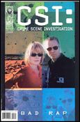 CSI: Crime Scene Investigation-Bad Rap issue 3-B Black Border Cover
