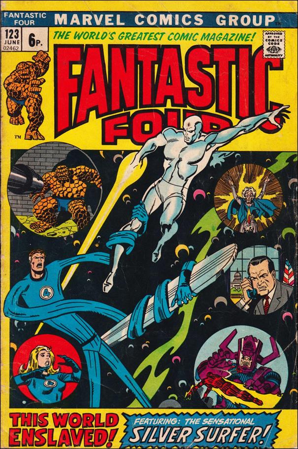 Fantastic Four (1961) issue 123-B UK Price Cover