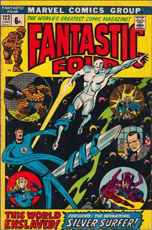 Fantastic Four (1961) issue 123-B UK Price Cover